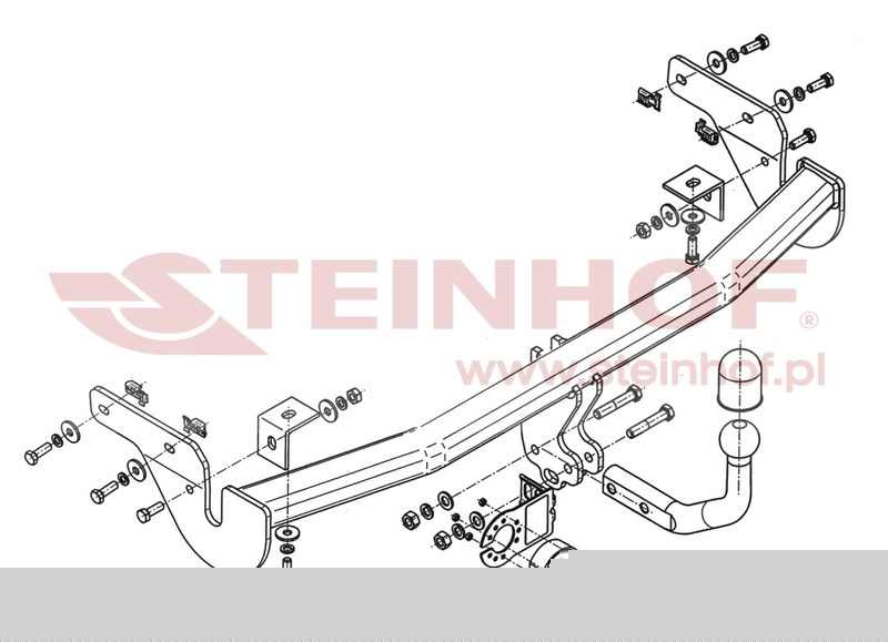 Ťažné zariadenie Citroen C3 Picasso , C-012