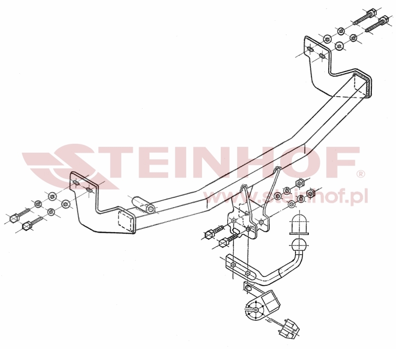 Ťažné zariadenie Citroen C3 5D, C-025