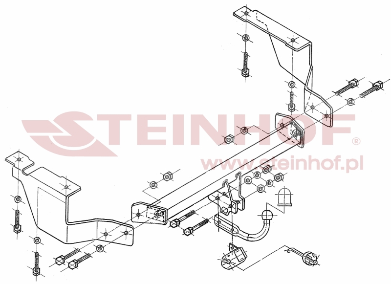 Ťažné zariadenie Citroen C5 Kombi/Estate, C-027