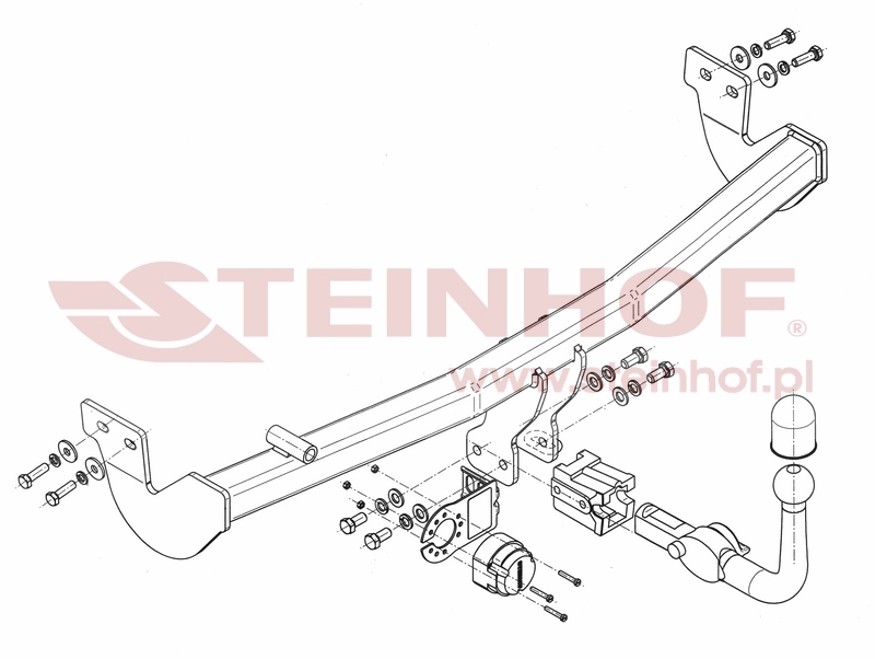 Ťažné zariadenie Citroen C3 5D, C-031