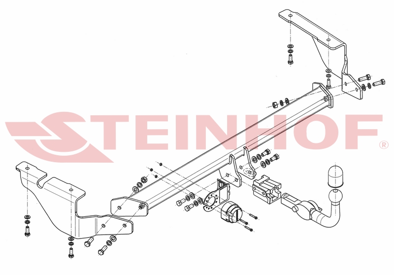 Ťažné zariadenie Citroen C5 Kombi/Estate, C-034