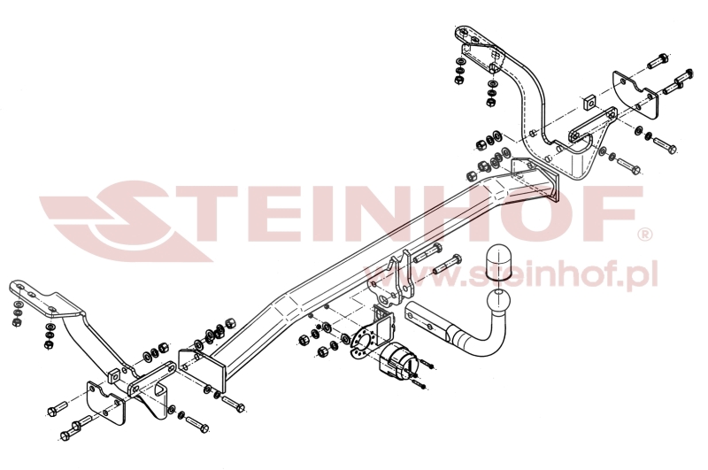 Ťažné zariadenie Citroen C4 Grand Picasso , C-041
