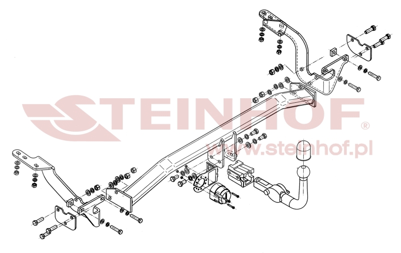 Ťažné zariadenie Citroen C4 Grand Picasso , C-042
