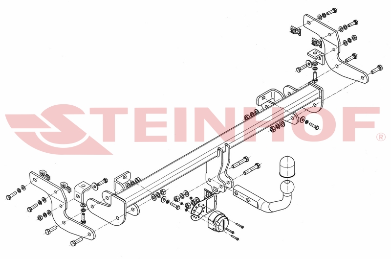 Ťažné zariadenie Citroen C4 Cactus I , C-051