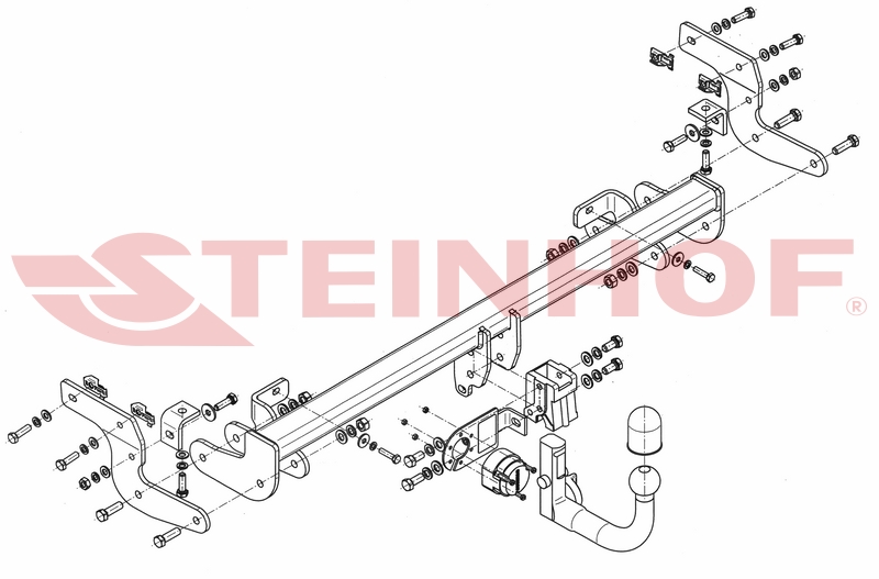 Ťažné zariadenie Citroen C4 Cactus I , C-052
