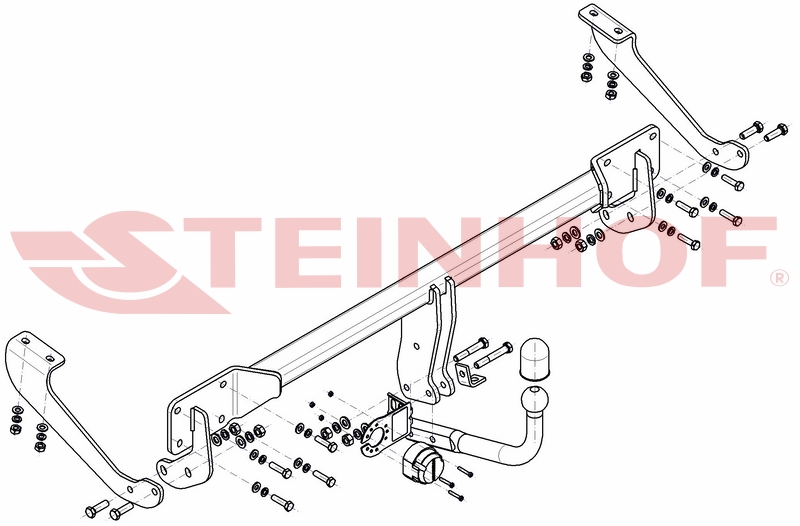 Ťažné zariadenie Citroen DS5 , C-055