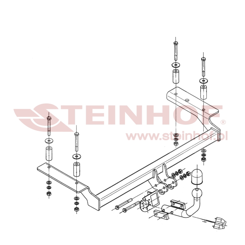 Ťažné zariadenie Chevrolet Aveo 5D, C-250