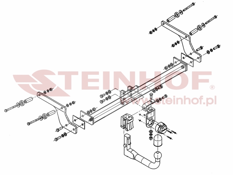 Ťažné zariadenie Dacia Duster I 2WD / 4WD (face lift), D-015