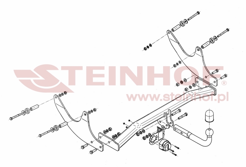 Ťažné zariadenie Dacia Logan MCV, D-056