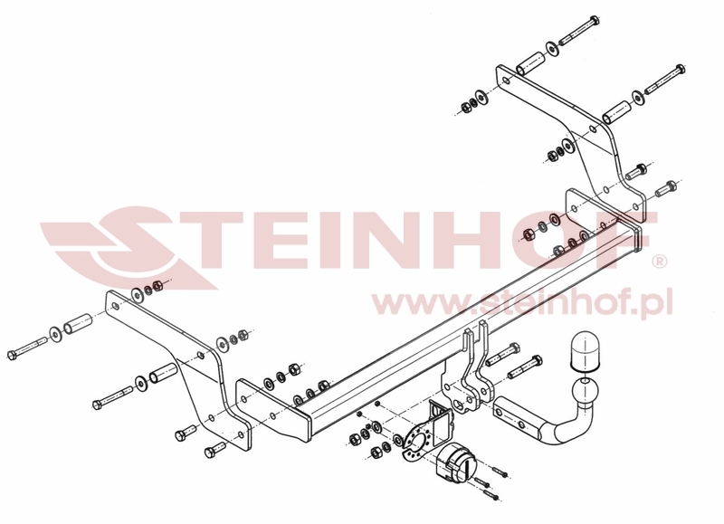Ťažné zariadenie Dacia Sandero Stepway, D-084