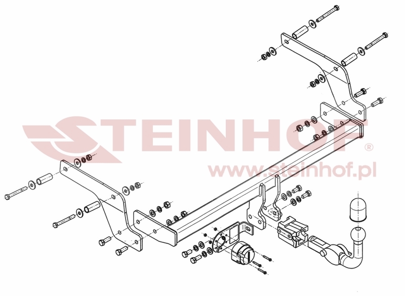 Ťažné zariadenie Dacia Sandero Stepway, D-085