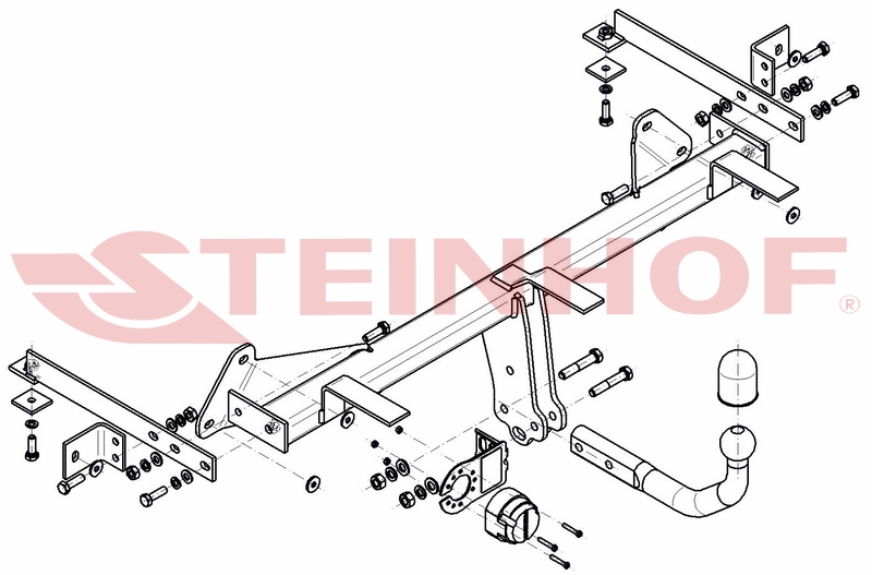 Ťažné zariadenie Fiat 500 L Cross, F-060
