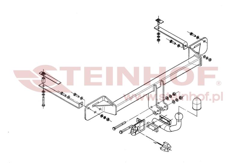 Ťažné zariadenie Fiat Punto Grande 3/5D, F-128
