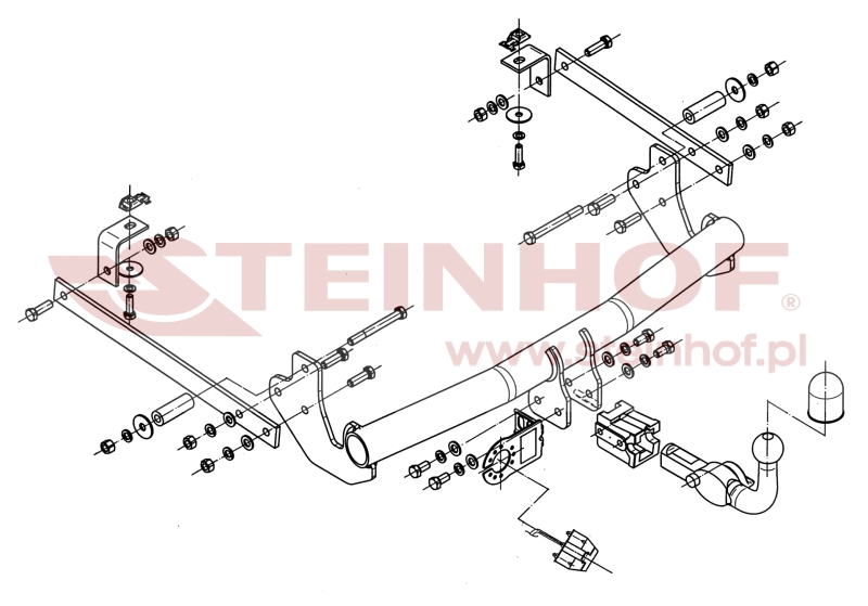 Ťažné zariadenie Fiat Scudo II (vrátane Long L2), F-149