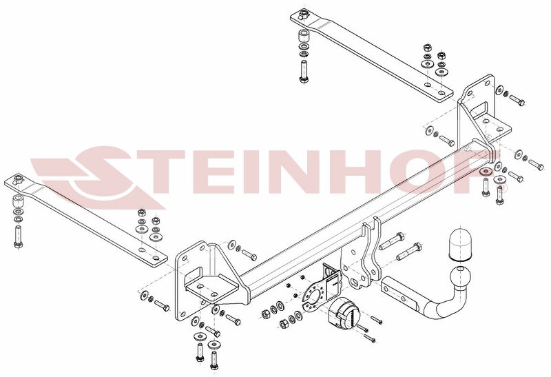 Ťažné zariadenie Honda Civic, H-044