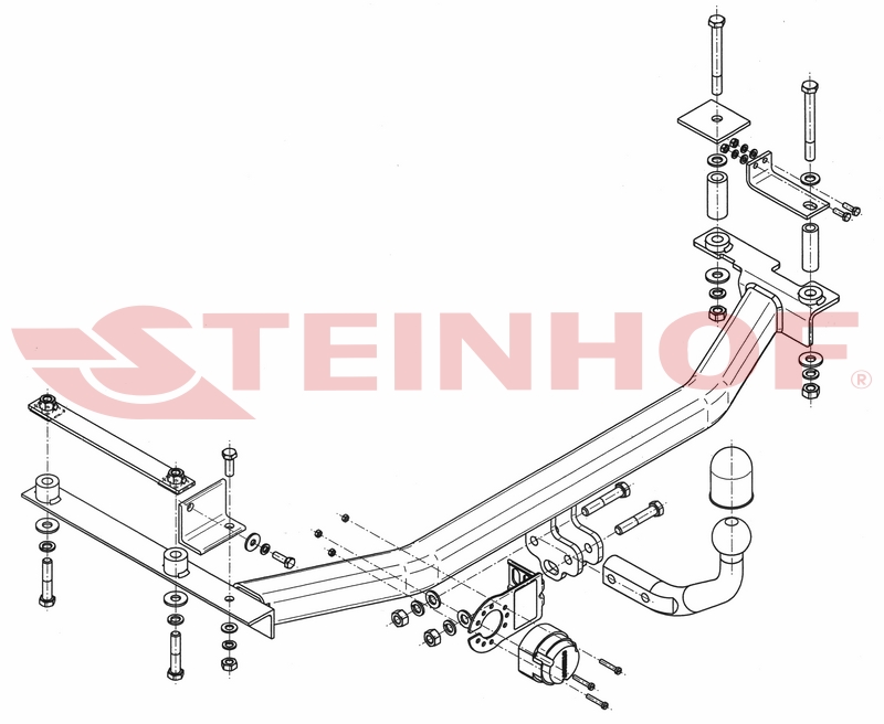 Ťažné zariadenie Honda Jazz III, H-069