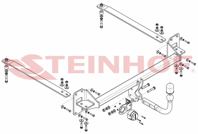 Ťažné zariadenie Honda Civic 4D, H-079