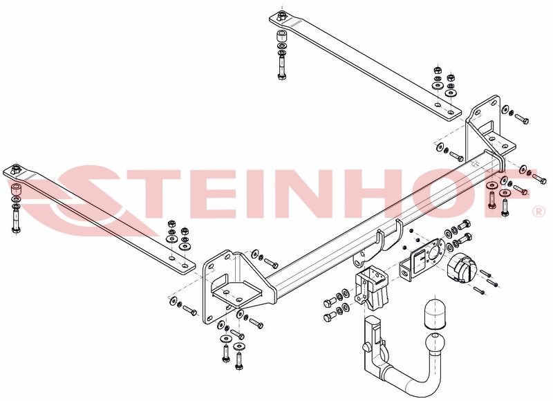 Ťažné zariadenie Honda Civic 4D, H-080