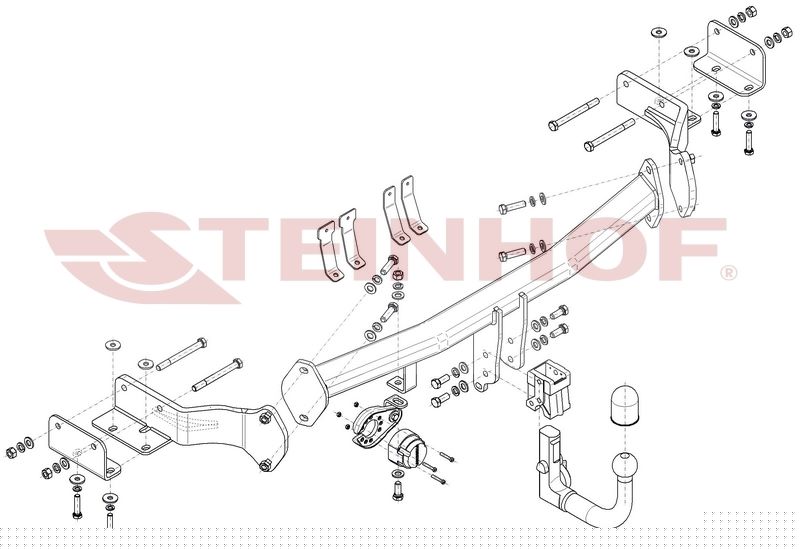 Ťažné zariadenie Hyundai ix55 2WD / 4WD, H-230