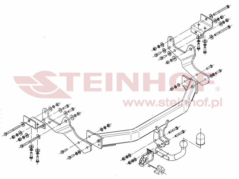 Ťažné zariadenie Hyundai H1 / H300 Van, Minibus, H-241