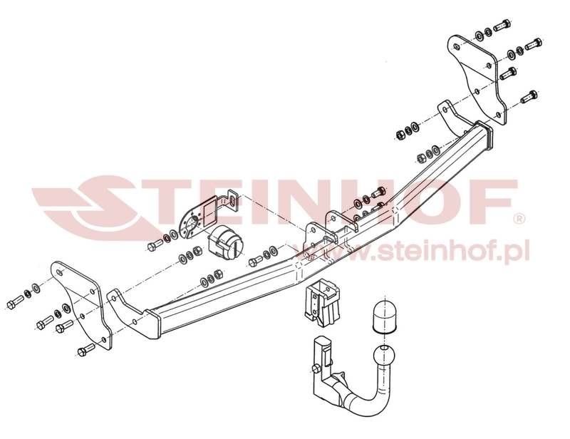 Ťažné zariadenie Hyundai i20 5D (PB), H-254