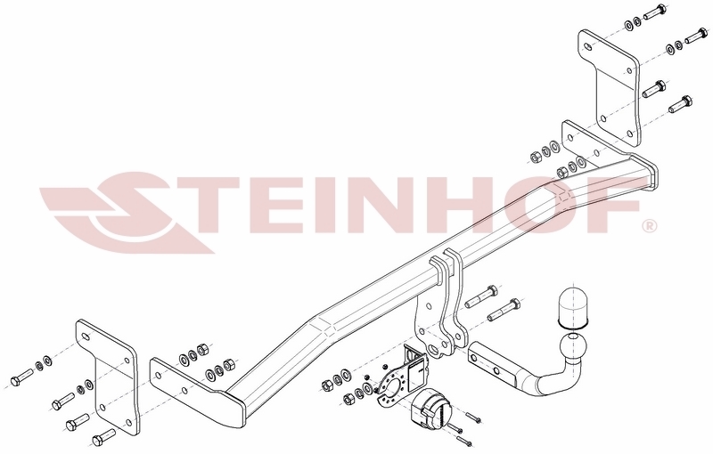 Ťažné zariadenie Hyundai i30 III 5D (PD) (okrem Fastback), H-261