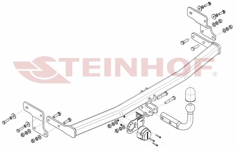 Ťažné zariadenie Kia Rio IV 5D (YB), K-069