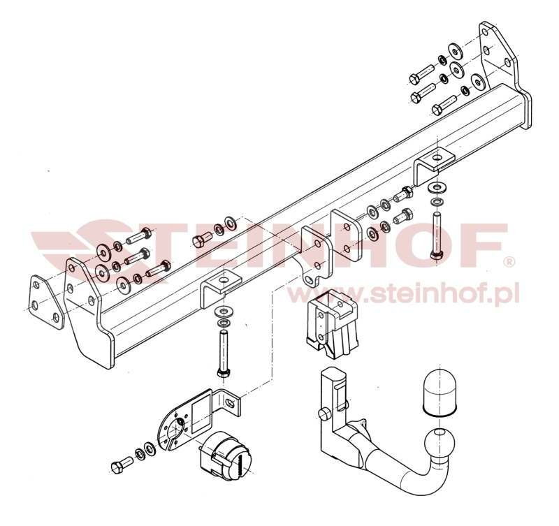 Ťažné zariadenie Land Rover Freelander I, L-101
