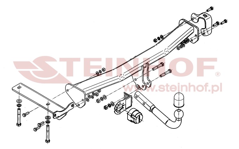 Ťažné zariadenie Land Rover Freelander II, L-102