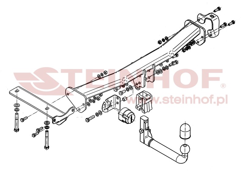 Ťažné zariadenie Land Rover Freelander II, L-103
