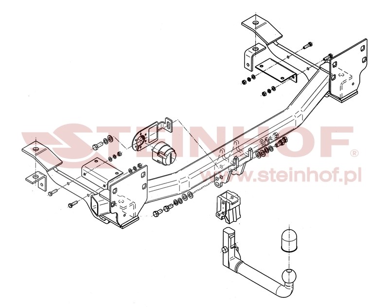 Ťažné zariadenie Land Rover Range Rover, L-111