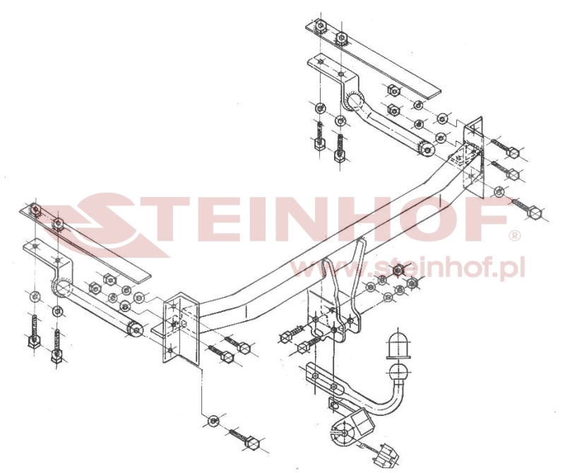 Ťažné zariadenie Mazda 626 Estate, M-014