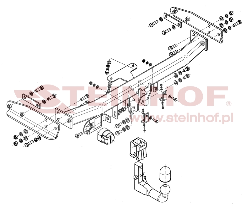 Ťažné zariadenie Ford Maverick, M-051
