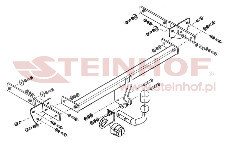 Ťažné zariadenie Mercedes W 169 A- Class, M-098
