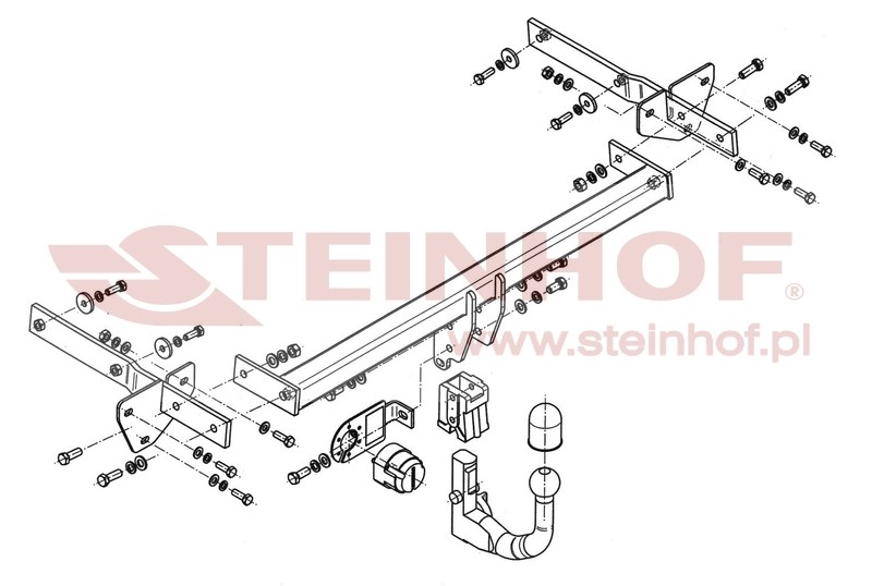 Ťažné zariadenie Mercedes W 169 A- Class, M-099