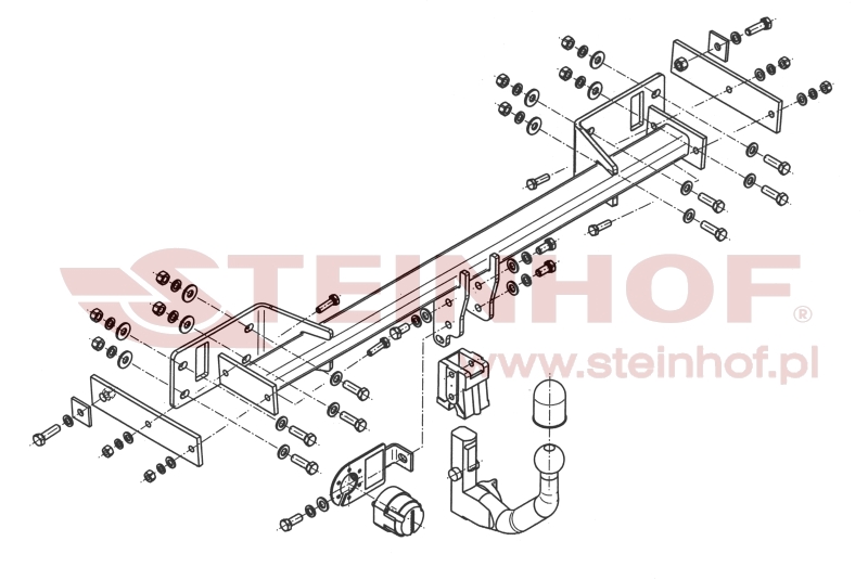 Ťažné zariadenie Mercedes W 176 A- Class, M-102