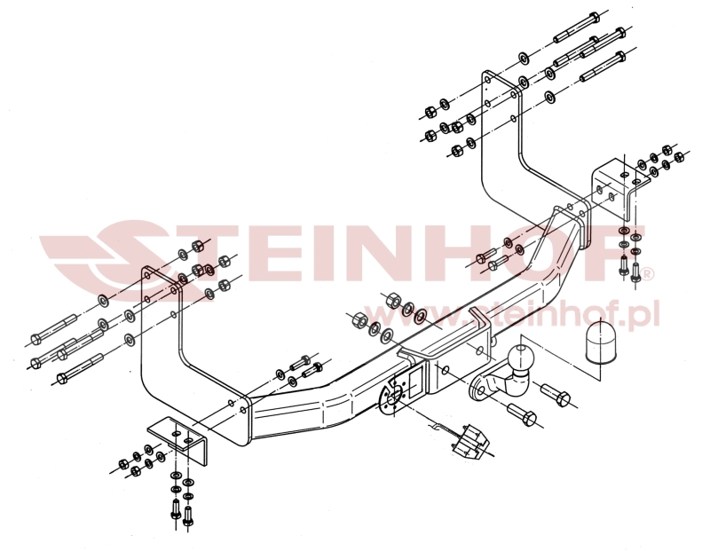 Ťažné zariadenie Mercedes Sprinter Van, Minibus (3,05), M-222
