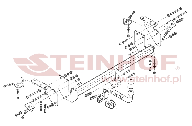 Ťažné zariadenie Mitsubishi ASX, M-302