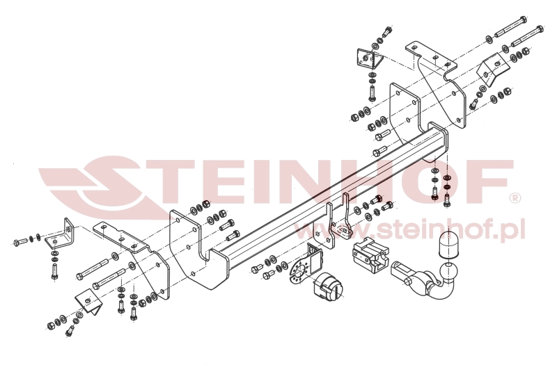 Ťažné zariadenie Mitsubishi ASX, M-303