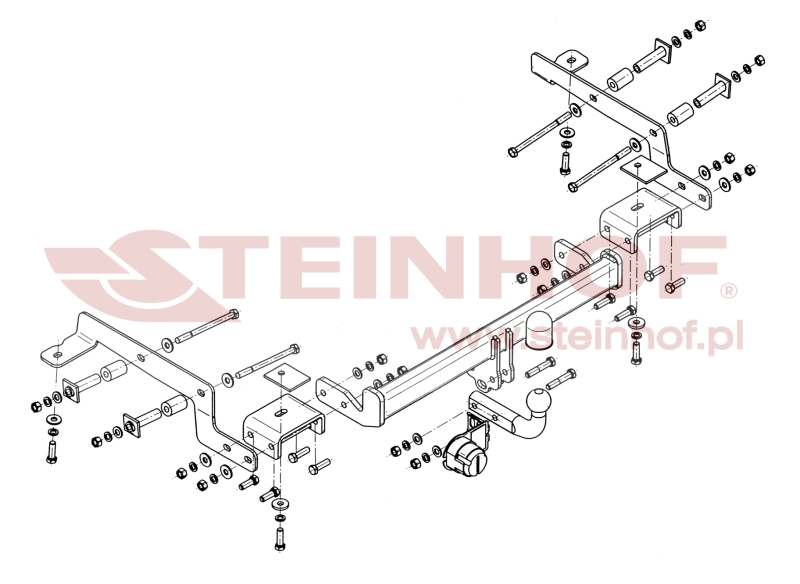 Ťažné zariadenie Nissan NV 200 (M20) Van, Minibus, N-082