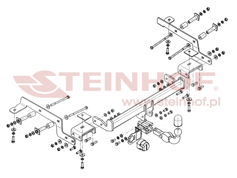 Ťažné zariadenie Nissan NV 200 (M20) Van, Minibus, N-083