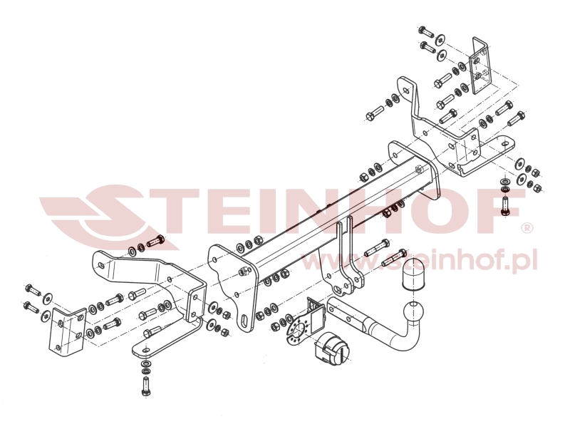 Ťažné zariadenie Opel Antara, O-093