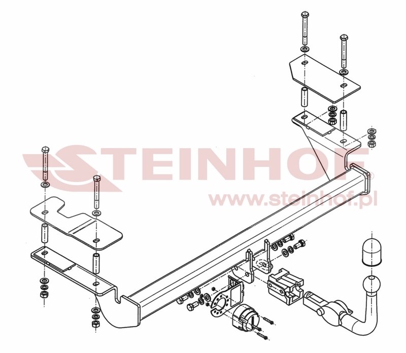Ťažné zariadenie Opel Astra III (H) 3/5D, O-117