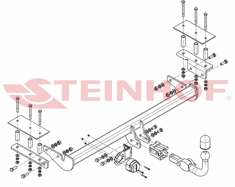 Ťažné zariadenie Opel Astra III (H) 4D, O-137