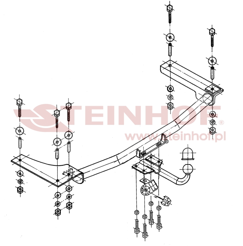 Ťažné zariadenie Opel Vectra B 4/5D, O-214