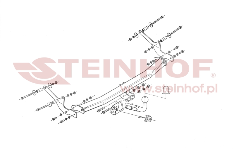 Ťažné zariadenie Renault Clio III 3/5D, R-022