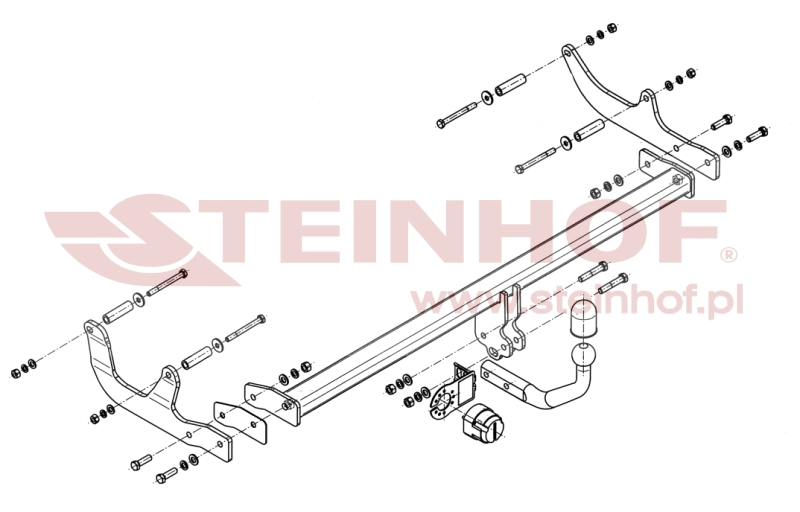 Ťažné zariadenie Renault Fluence 4D, R-039