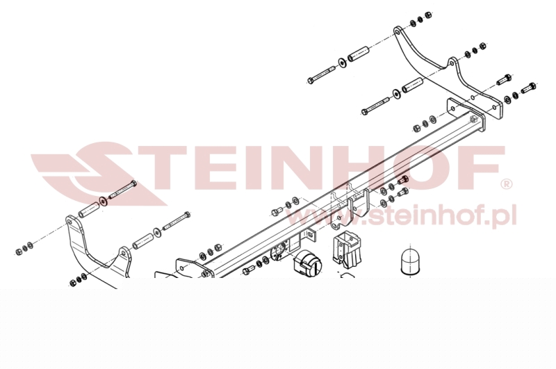 Ťažné zariadenie Renault Fluence 4D, R-040