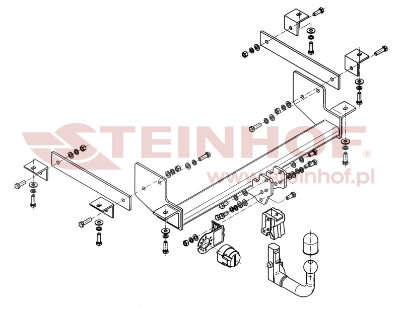 Ťažné zariadenie Renault Master Van, Minibus okrem Step, R-061