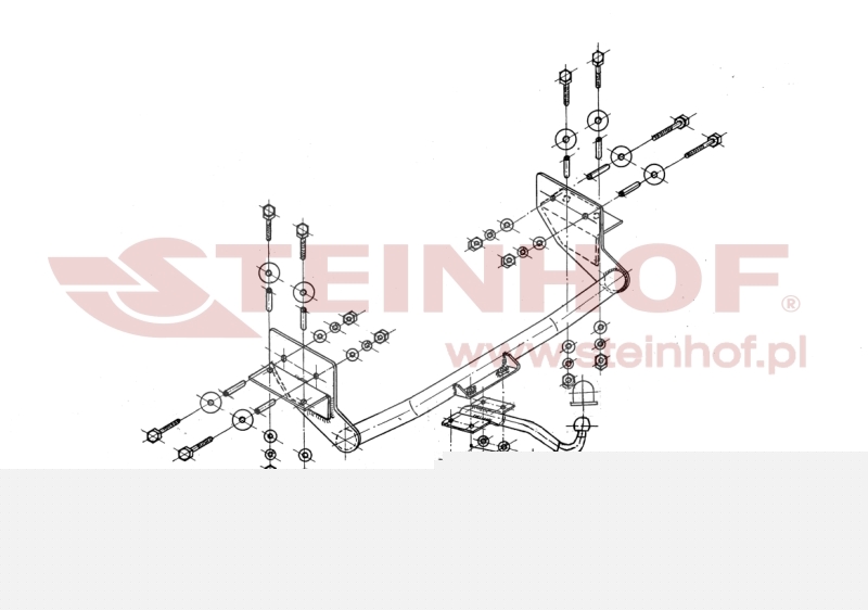 Ťažné zariadenie Renault Trafic Van, Minibus, R-125
